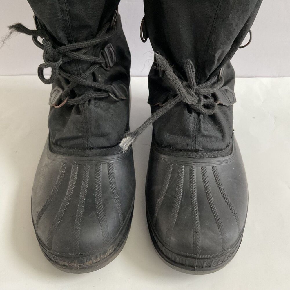 Sorel Glacier Canada Tall Insulated Winter Snow Boots Sz 11 - Picture 9 of 14